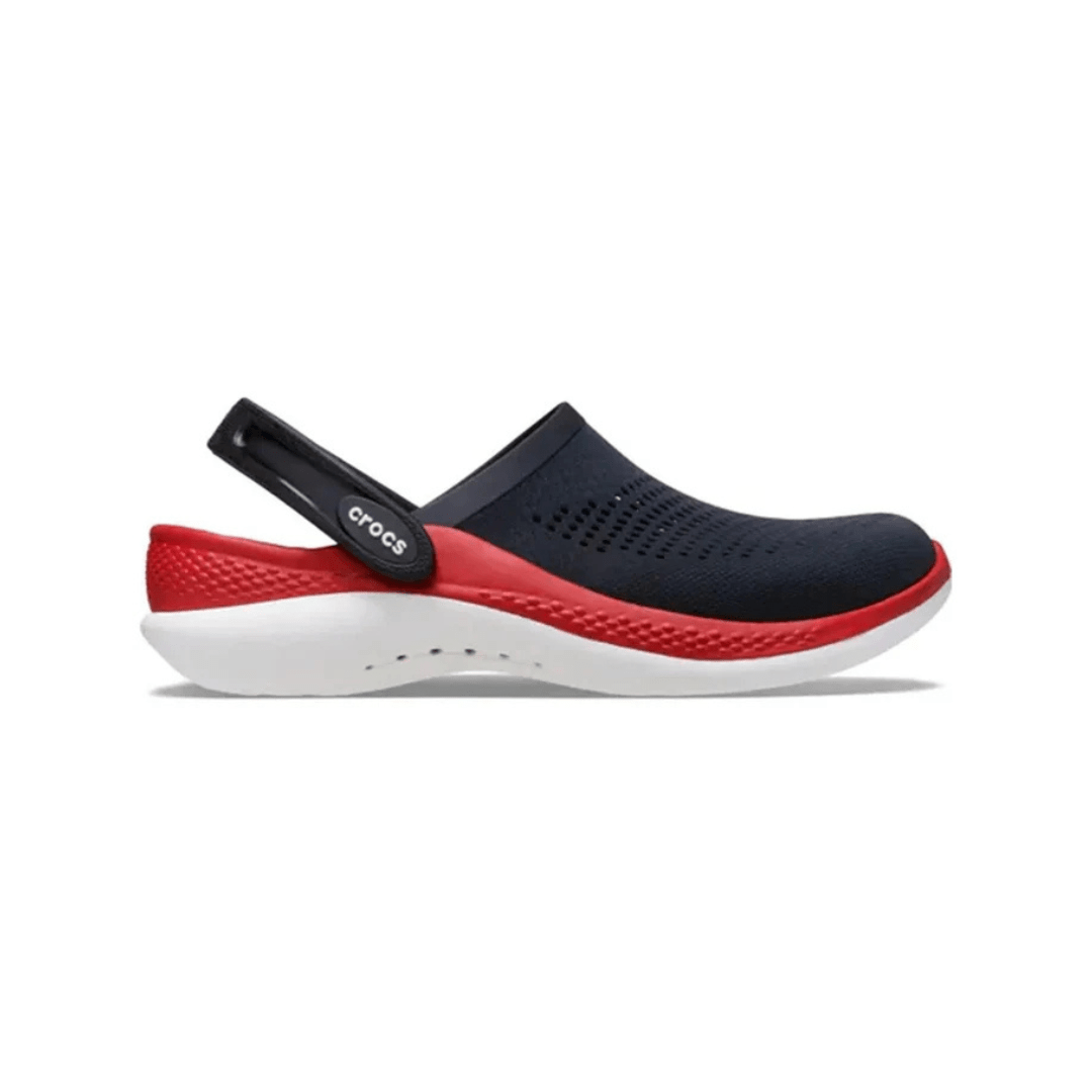 Crocs Literide 360 Unisex Clog Black & Red - Cloudshoes