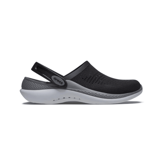 Crocs Literide 360 Unisex Clog Black & Gray - Cloudshoes